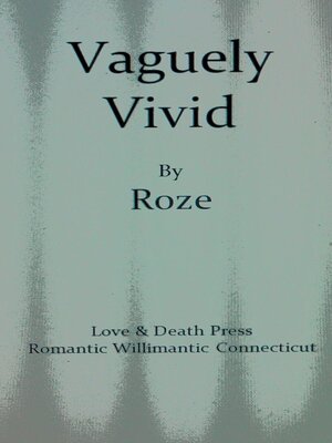 cover image of Vaguely Vivid